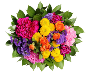 Pisan pomladni šopek