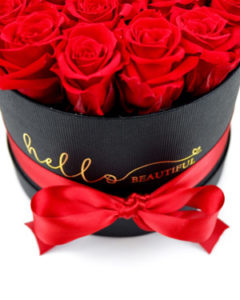 rdeče preparirane večne vrtnice